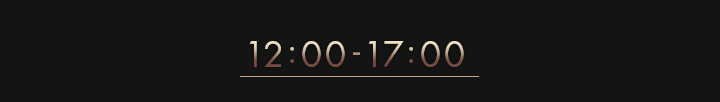 12:00〜17:00